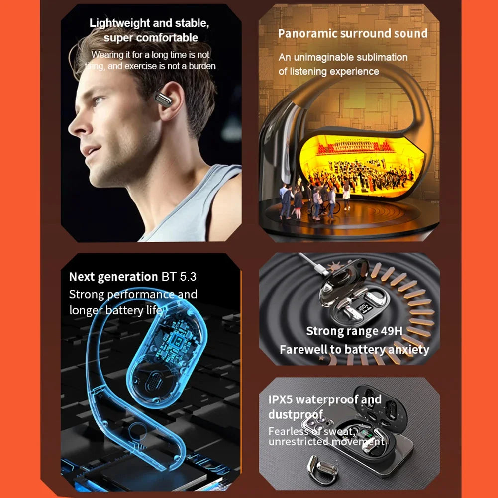 Revolutionary 3-In-1 AI Translator Earbuds - Instant Voice Translation in 144 Languages with Noise Cancelling and Bluetooth 5.3 Technology
